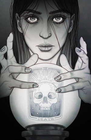 [Minor Arcana #1 (Cover J - Jenny Frison B&W Full Art Incentive)]