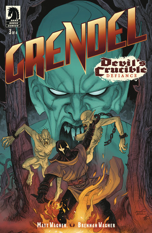 [Grendel - Devil's Crucible: Defiance #3 (Cover B - David Hitchcock)]