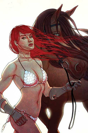 [Red Sonja (series 10) #13 (Cover R - Jenny Frison Full Art Modern Icon Incentive)]