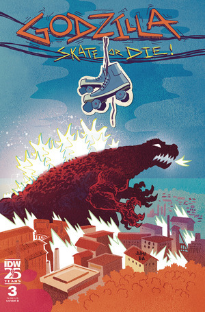 [Godzilla: Skate or Die #3 (Cover B - Juni Ba)]