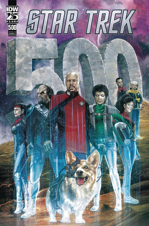 [Star Trek #500 (Cover C - J.K. Woodward)]