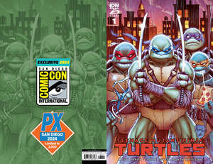 [Teenage Mutant Ninja Turtles (series 6) #1 (Cover P - Billy Tucci SDCC 2024 Previews Exclusive Variant)]