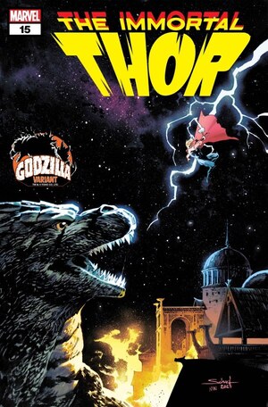 [Immortal Thor No. 15 (Cover C - Jonas Scharf Godzilla Variant)]