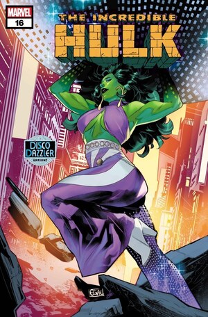 [Incredible Hulk (series 5) No. 16 (Cover C - Edwin Galmon Disco Dazzler Variant)]