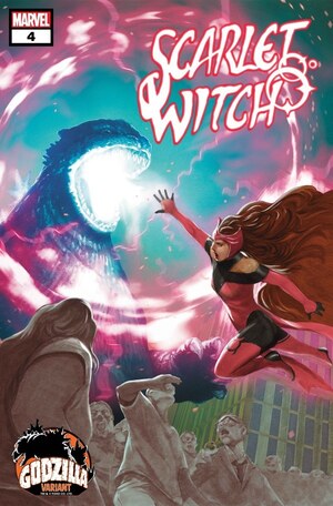 [Scarlet Witch (series 4) No. 4 (Cover B - Mitsuhiro Arita Godzilla Variant)]