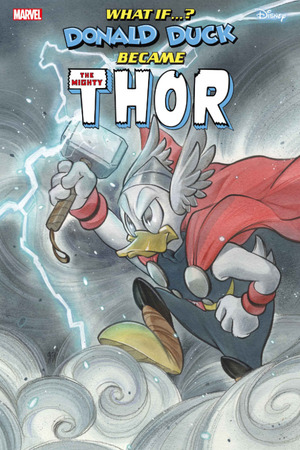 [What If...? - Donald Duck Became Thor No. 1 (Cover C - Peach Momoko)]