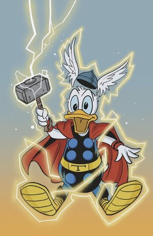 [What If...? - Donald Duck Became Thor No. 1 (Cover K - Phil Noto Full Art Incentive)]