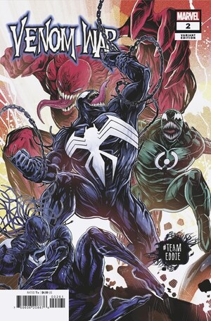 [Venom War No. 2 (Cover F - Luciano Vecchio Team Eddie Variant)]