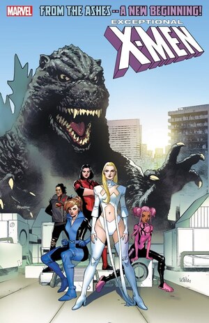 [Exceptional X-Men No. 1 (Cover C - Leinil Yu Godzilla Variant)]