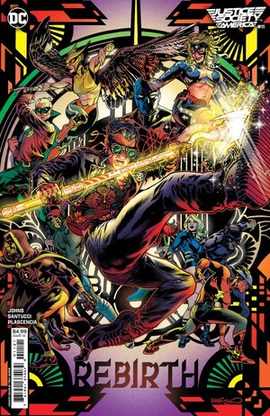 [Justice Society of America (series 4) 11 (Cover B - Tony Harris)]