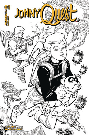 [Jonny Quest #2 (Cover J - Chad Hardin Line Art Incentive)]