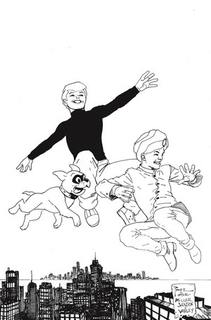 [Jonny Quest #2 (Cover L - Richard Pace Full Art Line Art Incentive)]