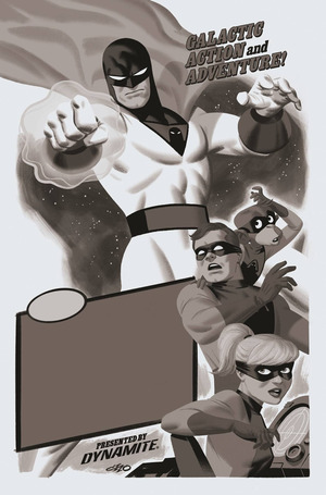 [Space Ghost (series 2) #5 (Cover K - Michael Cho B&W Full Art Incentive)]