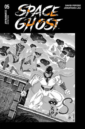 [Space Ghost (series 2) #5 (Cover Q - Ken Haeser B&W Homage Incentive)]