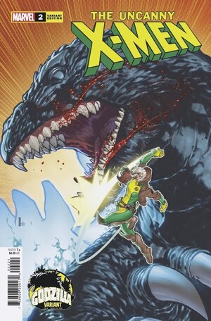 [Uncanny X-Men (series 6) No. 2 (Cover B - David Baldeon Godzilla Variant)]