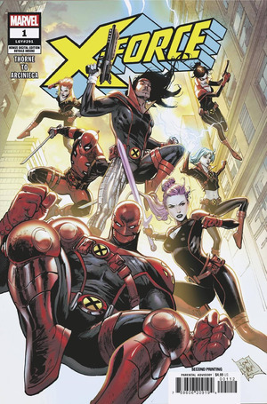 [X-Force (series 7) No. 1 (2nd printing, Cover A - Tony S. Daniel)]