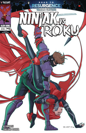 [Ninjak vs. Roku #4 (Cover A - Richard Ortiz)]