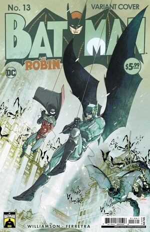 [Batman and Robin (series 3) 13 (Cover D - Carmine Di Giandomenico Batman 85th Anniversary Variant)]