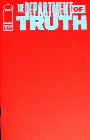 [Department of Truth #25 (Cover B - Blank)]