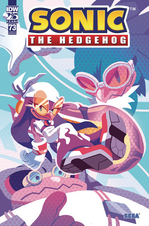 [Sonic the Hedgehog (series 2) #73 (Cover C - Nathalie Fourdraine Incentive)]