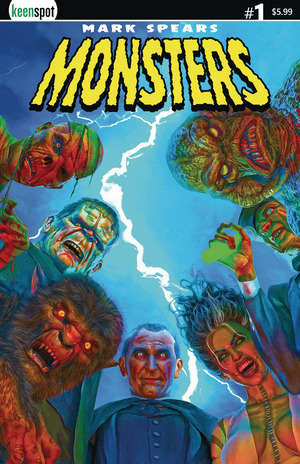 [Mark Spears Monsters #1 (1st printing, Cover A - Mark Spears Looking Down on You Variant) ]