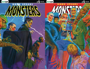 [Mark Spears Monsters #1 (1st printing, Cover F - Mark Spears Holofoil Flip Cover Variant)]