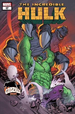 [Incredible Hulk (series 5) No. 17 (Cover B - Andrei Bressan Godzilla Variant)]