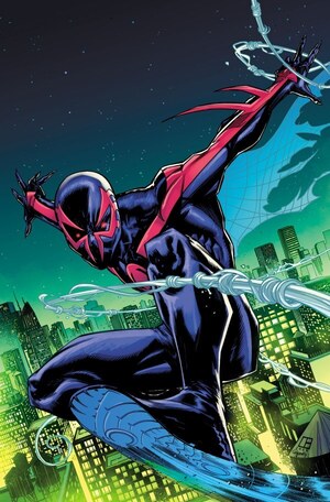 [Spider-Society No. 2 (Cover J - Marcelo Ferreira Full Art Spider-Man 2099 Incentive)]