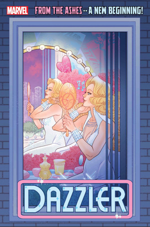 [Dazzler (series 3) No. 1 (Cover F - Marguerite Sauvage Windowshades)]