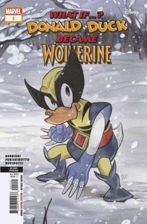 [What If...? - Donald Duck Became Wolverine No. 1 (2nd printing, Cover A - Peach Momoko)]