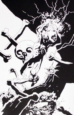 [Ultramega #5 (1st printing, Cover C - Mike Mignola B&W Incentive)]