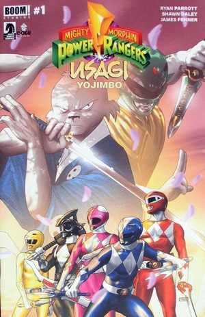 [Mighty Morphin Power Rangers / Usagi Yojimbo #1 (Cover A - Taurin Clarke)]