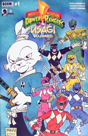 [Mighty Morphin Power Rangers / Usagi Yojimbo #1 (Cover B - Stan Sakai)]