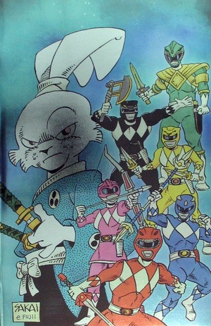 [Mighty Morphin Power Rangers / Usagi Yojimbo #1 (Cover E - Stan Sakai Foil)]