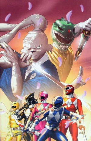 [Mighty Morphin Power Rangers / Usagi Yojimbo #1 (Cover F - Taurin Clarke Full Art Incentive)]