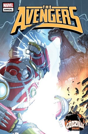 [Avengers Annual (series 6) No. 1 (Cover D - Pete Woods Godzilla Variant)]