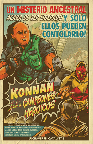 [Luchaverse #3 (Cover E - El Terrorifico Movie Poster Homage)]