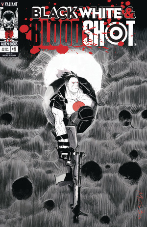 [Bloodshot Black, White, & Bloodshot #1 (Cover B - Matias Bergara)]