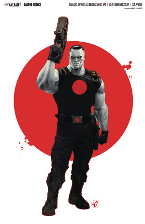 [Bloodshot Black, White, & Bloodshot #1 (Cover I - Ariel Olivetti Incentive)]