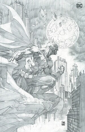 [Batman: The Long Halloween - The Last Halloween 1 (Cover F - Jim Lee B&W Full Art Incentive)]