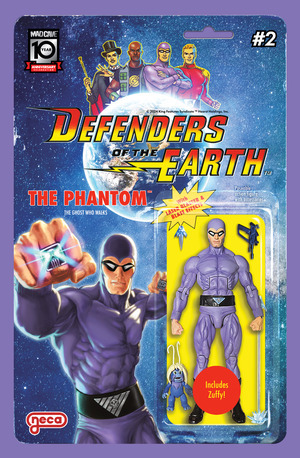 [Defenders of the Earth #2 (Cover B - Djordje Djokovic Action Figure)]