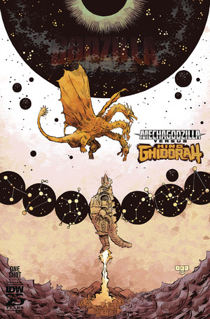 [Godzilla Rivals #15: Mechagodzilla vs. King Ghidorah (Cover B - Jesse Longeran)]