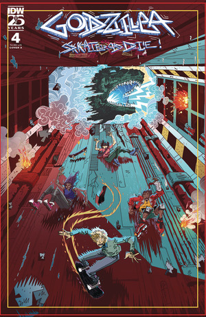 [Godzilla: Skate or Die #4 (Cover A - Louise Joyce)]