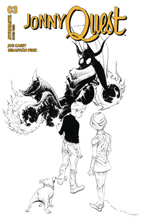 [Jonny Quest #3 (Cover H - Jae Lee Line Art Incentive)]