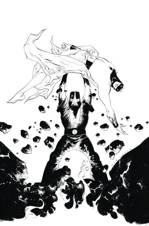 [Space Ghost (series 2) #6 (Cover J - Jae Lee Full Art Line Art Incentive)]