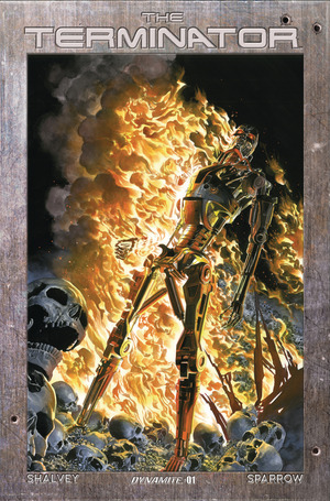 [Terminator (series 2) #1 (Cover E - Alex Ross Burning Earth Icon)]