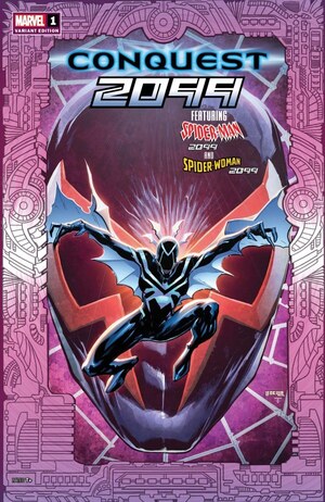 [Conquest 2099 No. 1 (Cover B - Ken Lashley Frame)]