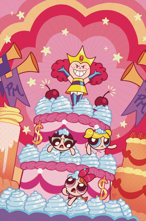 [Powerpuff Girls (series 4) #4 (Cover J - Pualina Ganucheau Full Art Incentive)]