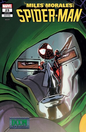 [Miles Morales: Spider-Man (series 2) No. 25 (Cover B - Annie Wu Doctor Doom Variant)]