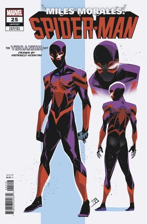 [Miles Morales: Spider-Man (series 2) No. 25 (Cover J - Federico Vicentini Character Design Incentive)]